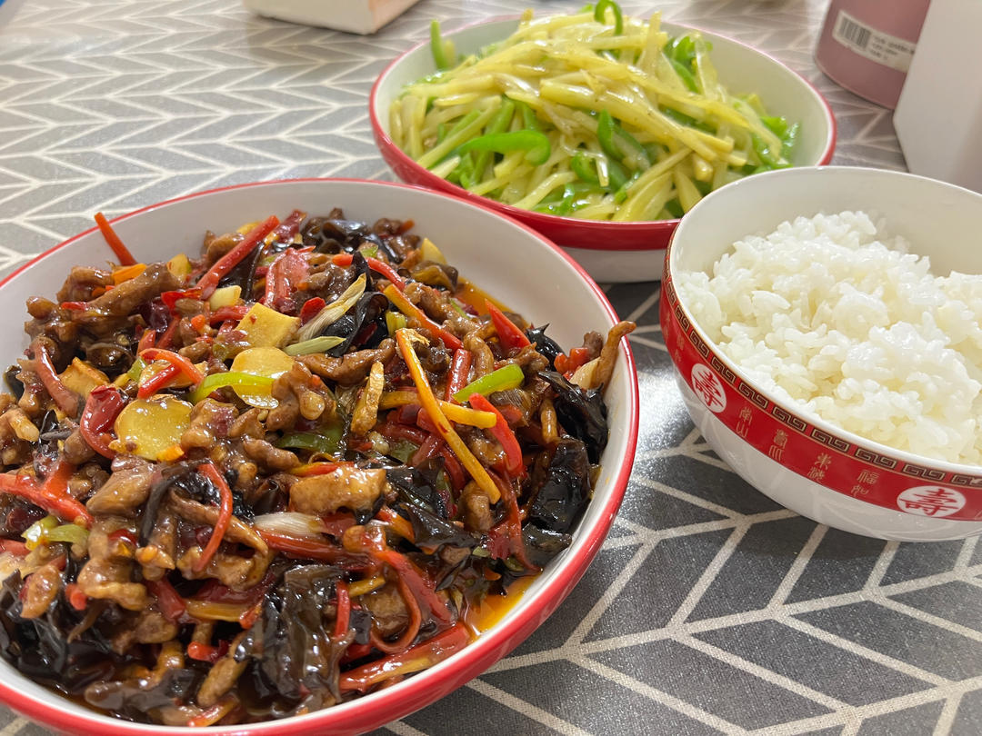超级下饭鱼香肉丝（不辣版）