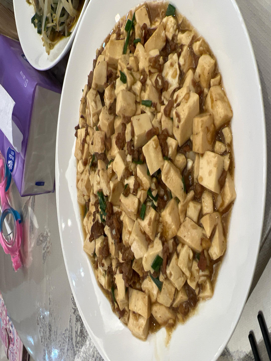 肉末嫩豆腐｜嫩滑口感爽口！这道快手菜超级下饭！！（减脂少油版）