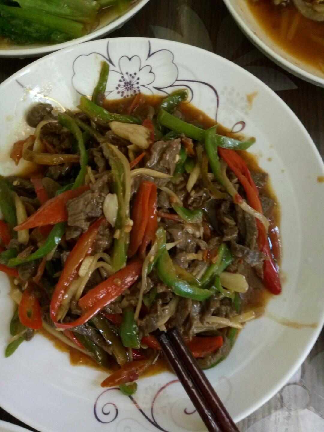 仔姜牛肉丝