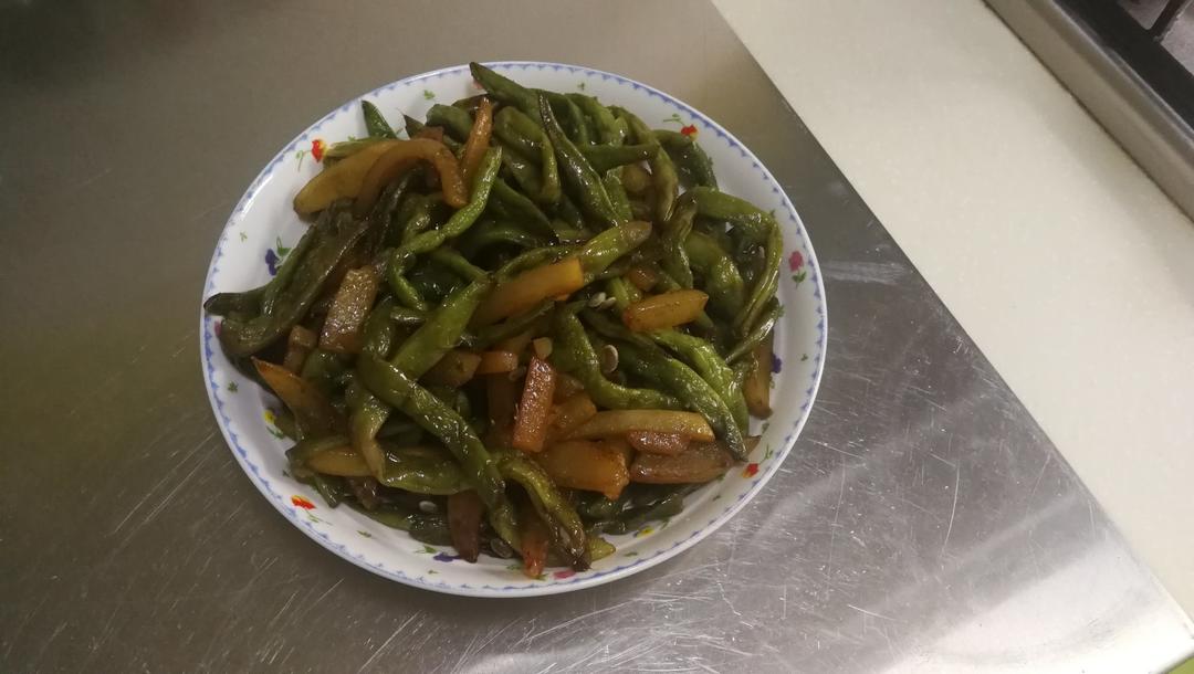 干煸豆角土豆