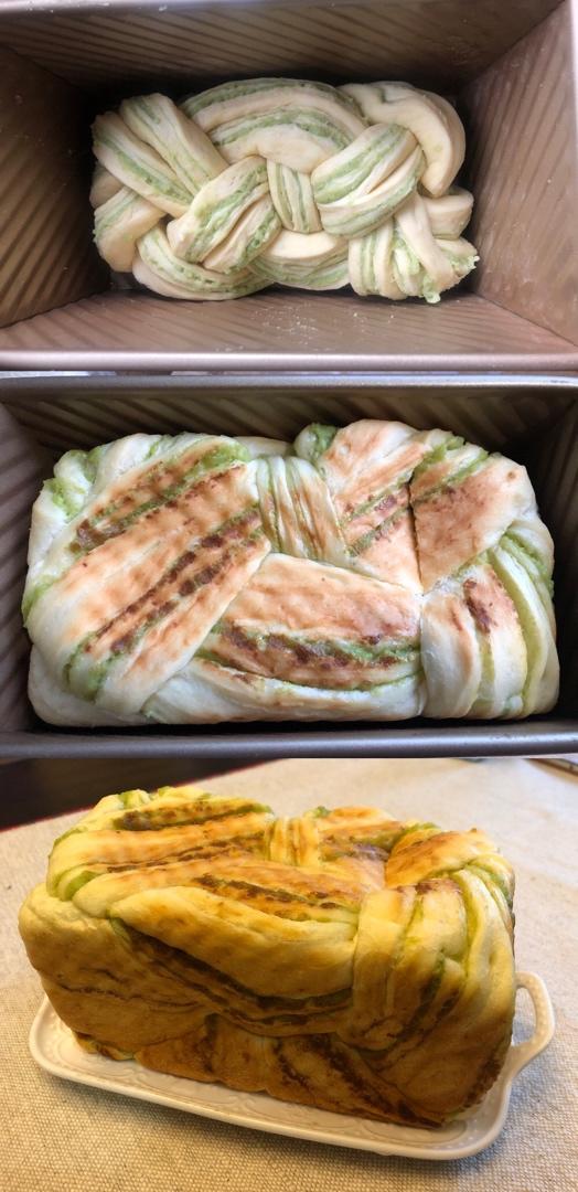 抹茶大理石吐司