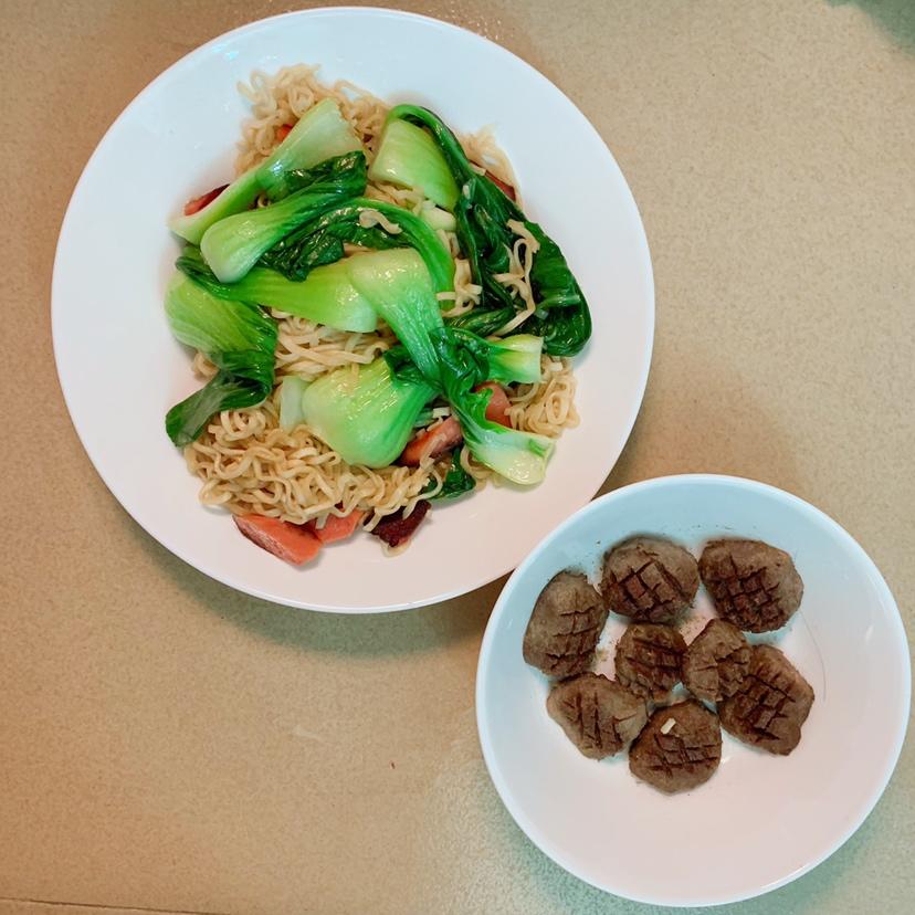 炒方便面 巨好吃哟～