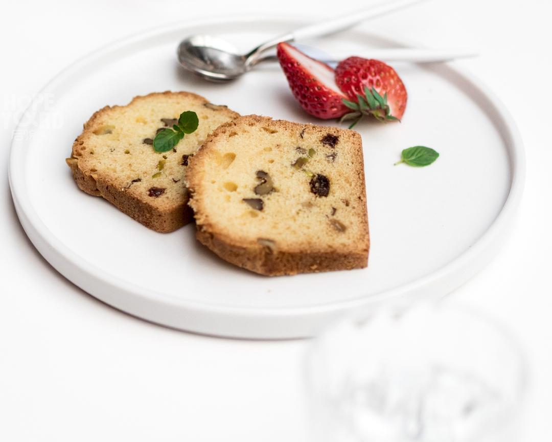 栗子玫瑰磅蛋糕