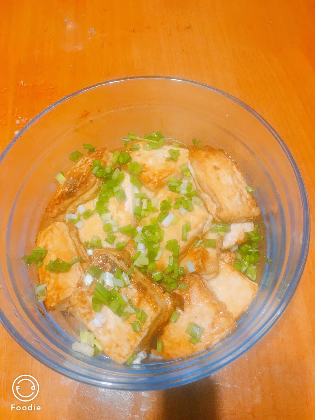 蚝油嫩豆腐