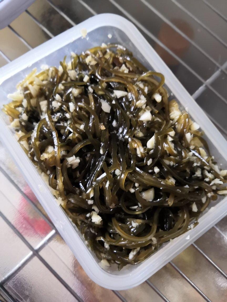 kiss柠檬q做的这才是正宗的李先生牛肉面家的蒜泥海带丝