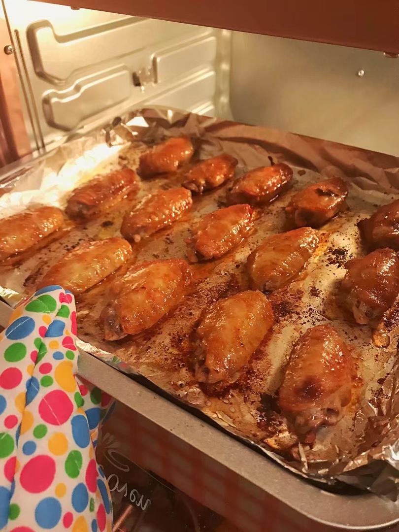 烤箱版蜜汁烤翅