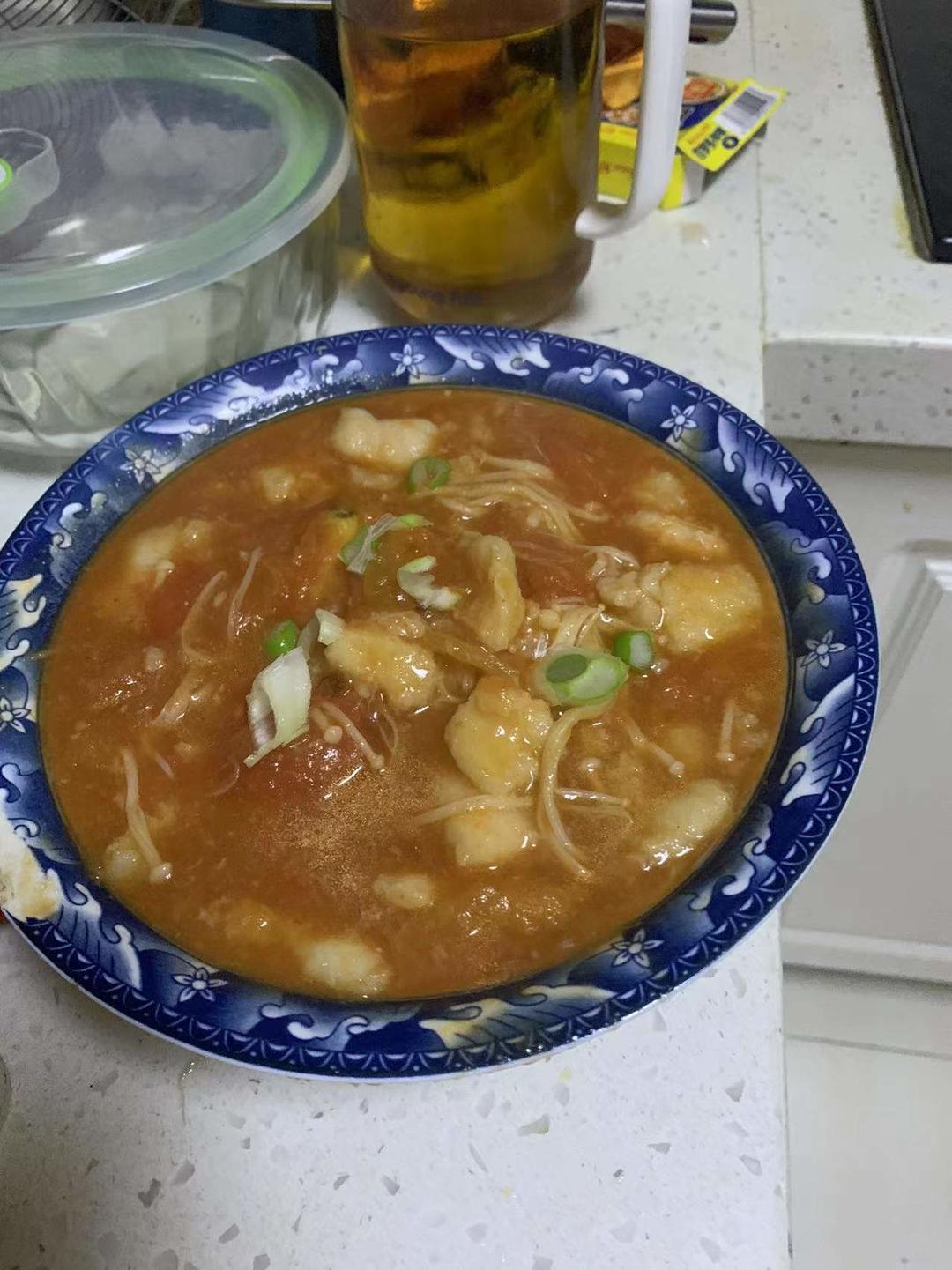 番茄鱼巴沙鱼（也可以用番茄龙利鱼），番茄酱汁超浓郁，营养又下饭！