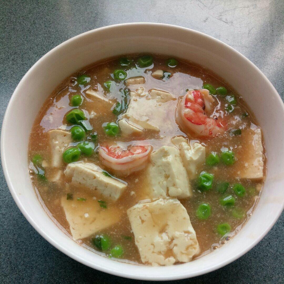 虾头炖豆腐