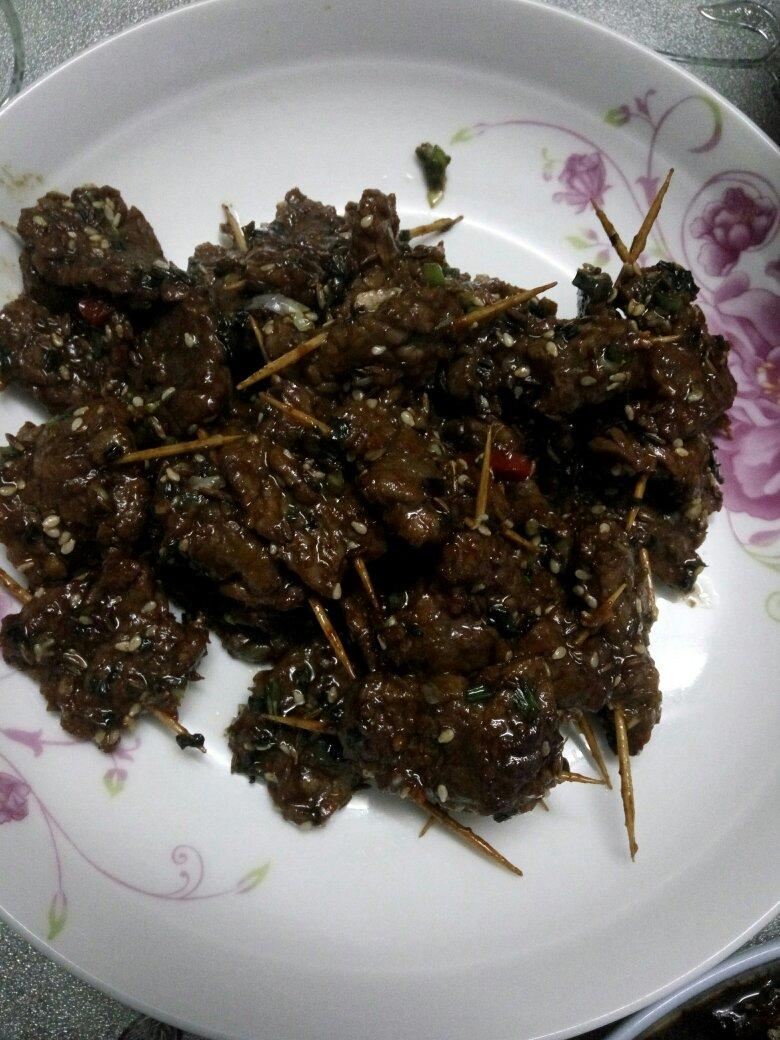 牙签牛肉 道地湖南味