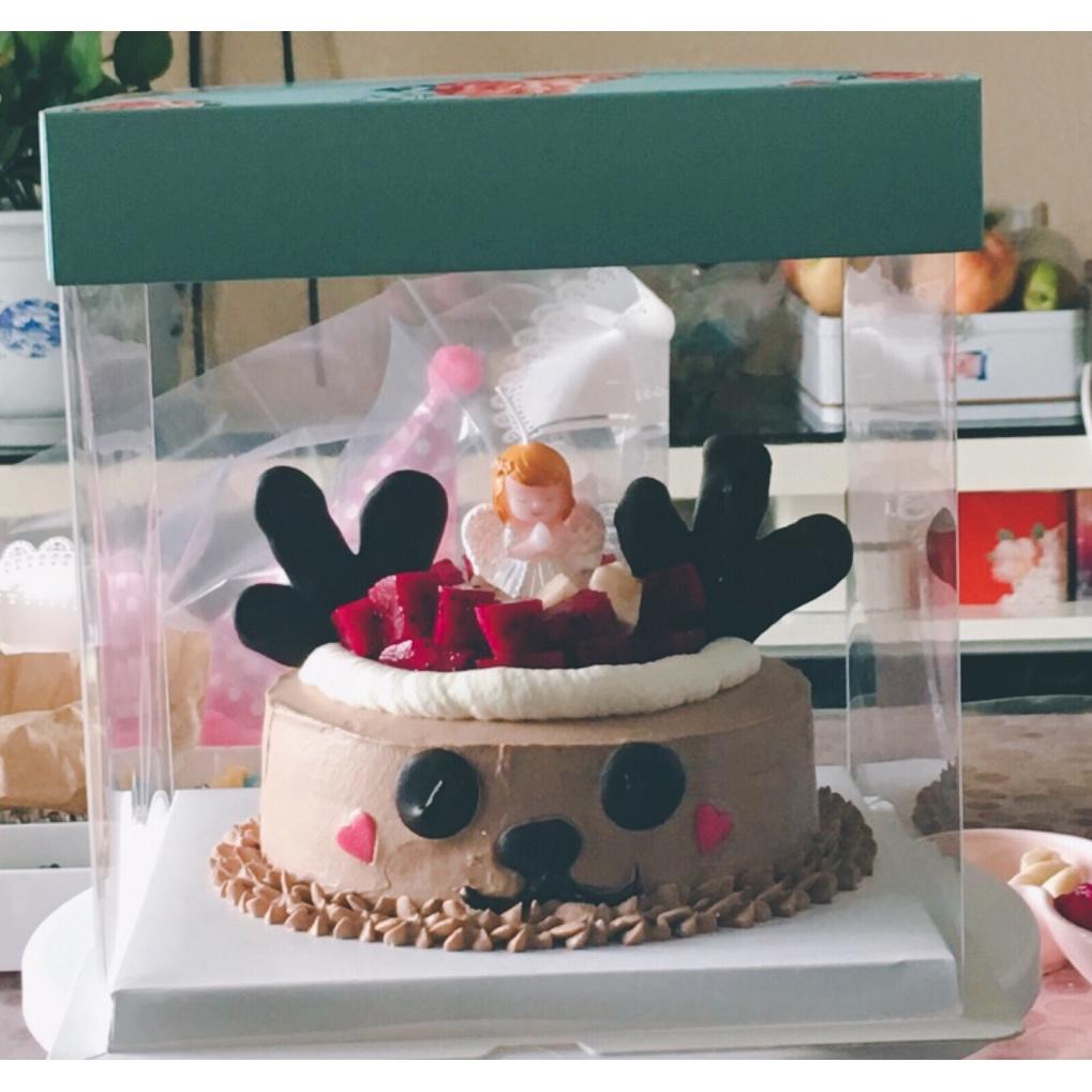 圣诞节-萌萌哒小麋鹿蛋糕