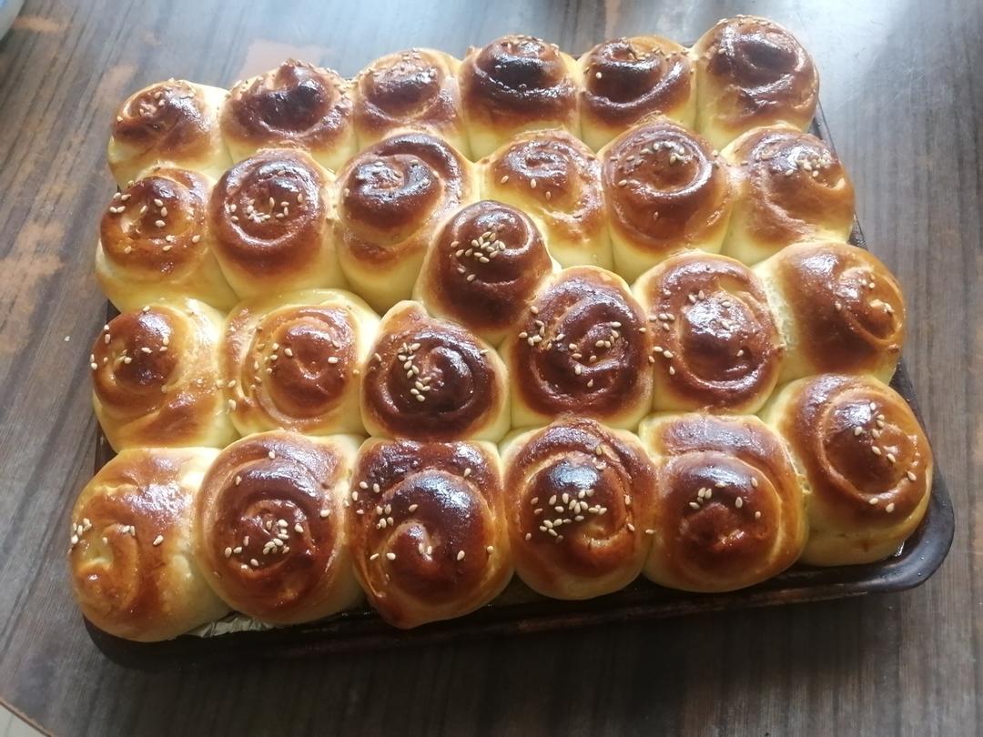 脆底蜂蜜小面包