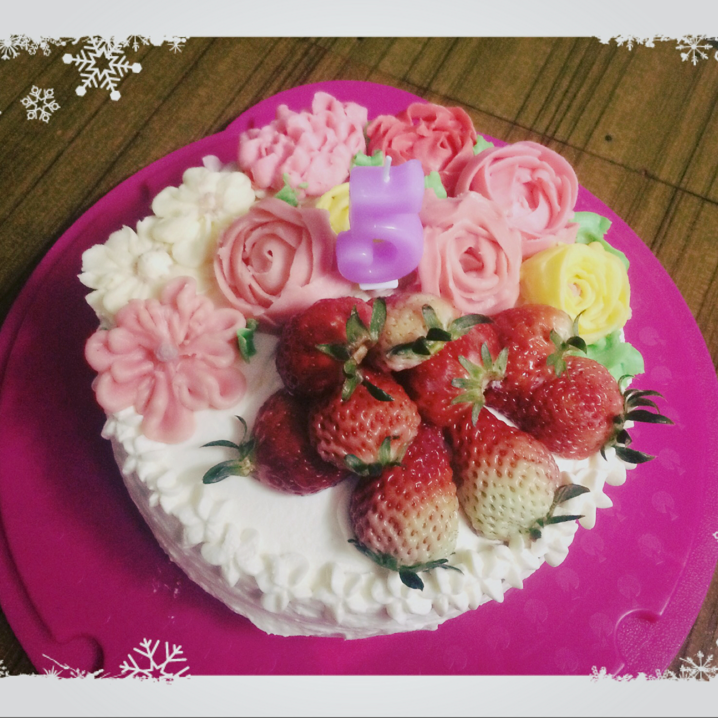 韩式裱花配方—豆沙奶油霜