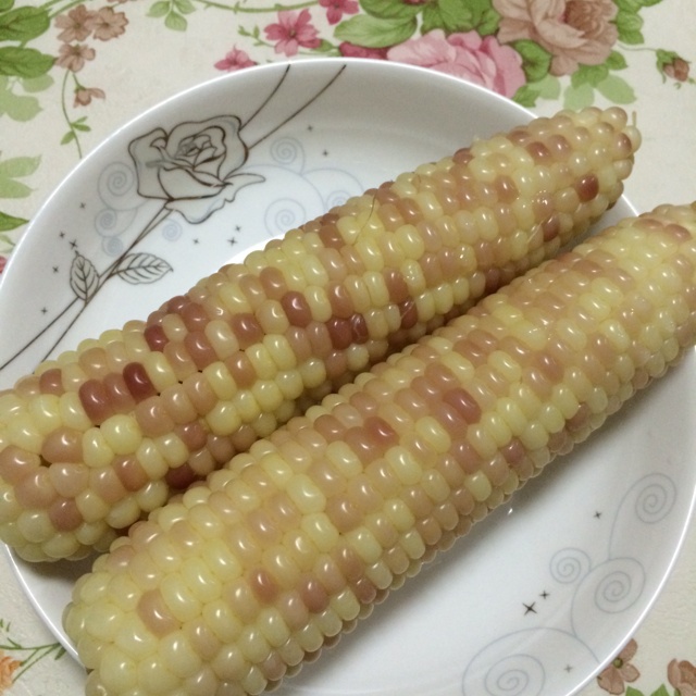 shenshuiyu做的水煮玉米