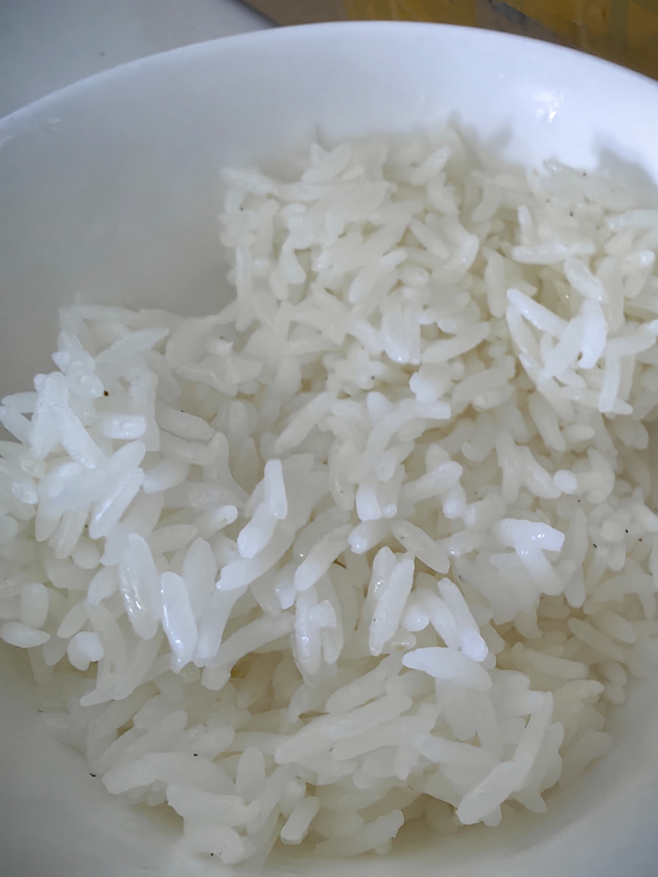 粒粒分明香米饭