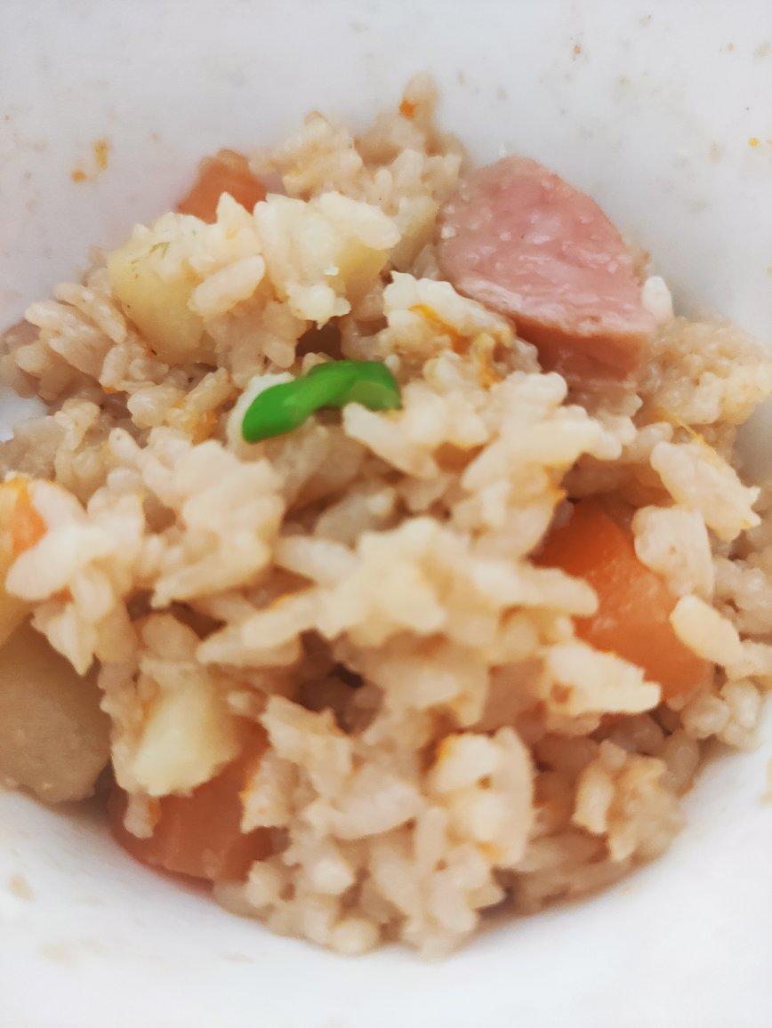 香肠土豆焖饭❗️❗️电饭煲懒人做法