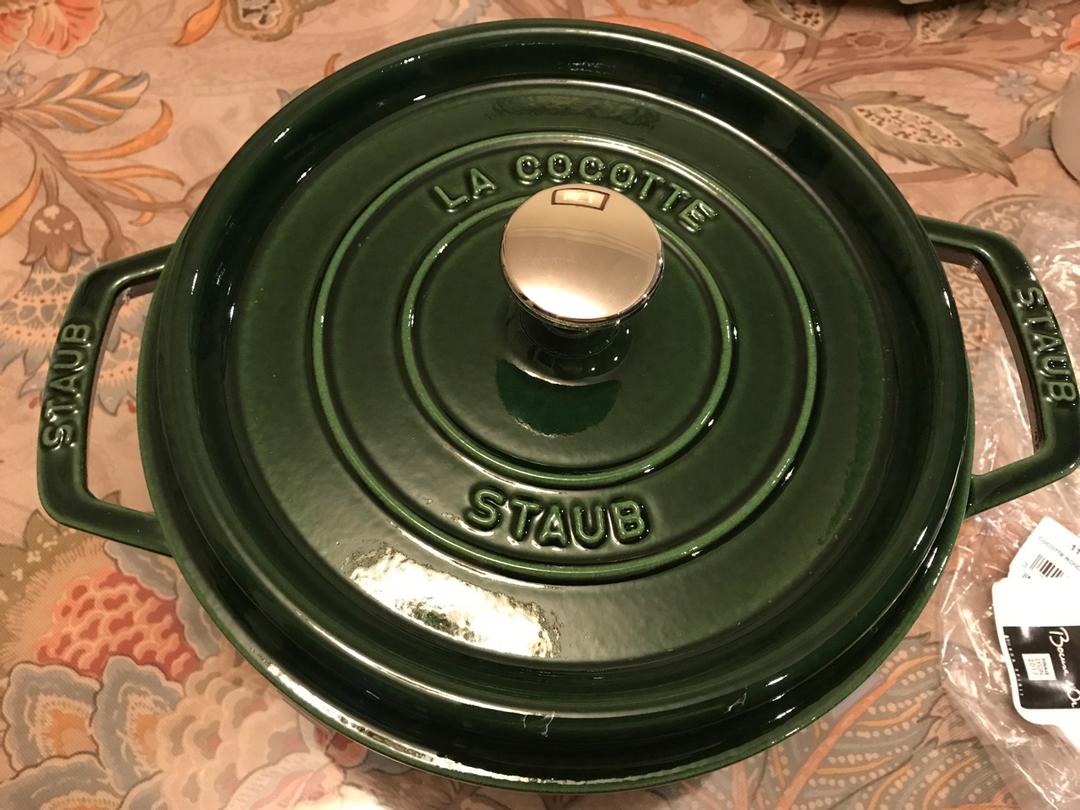 Staub珐琅铸铁锅的开锅+养成