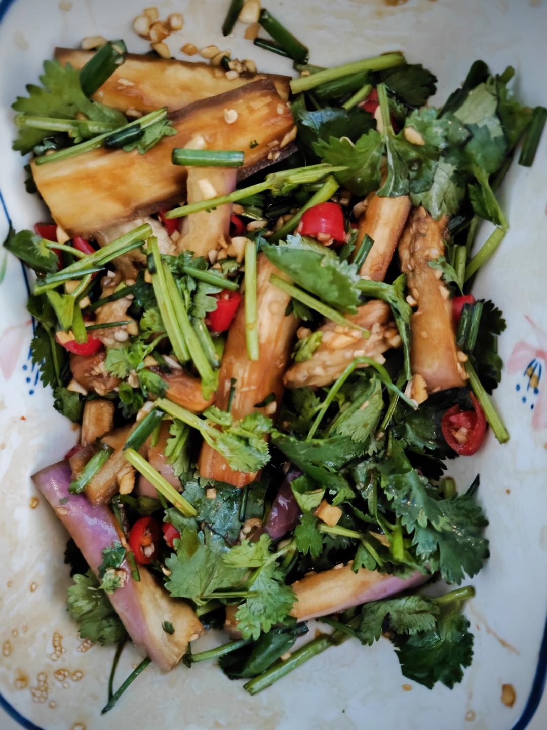 凉拌茄子