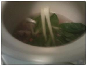 小白菜排骨汤的做法 步骤4