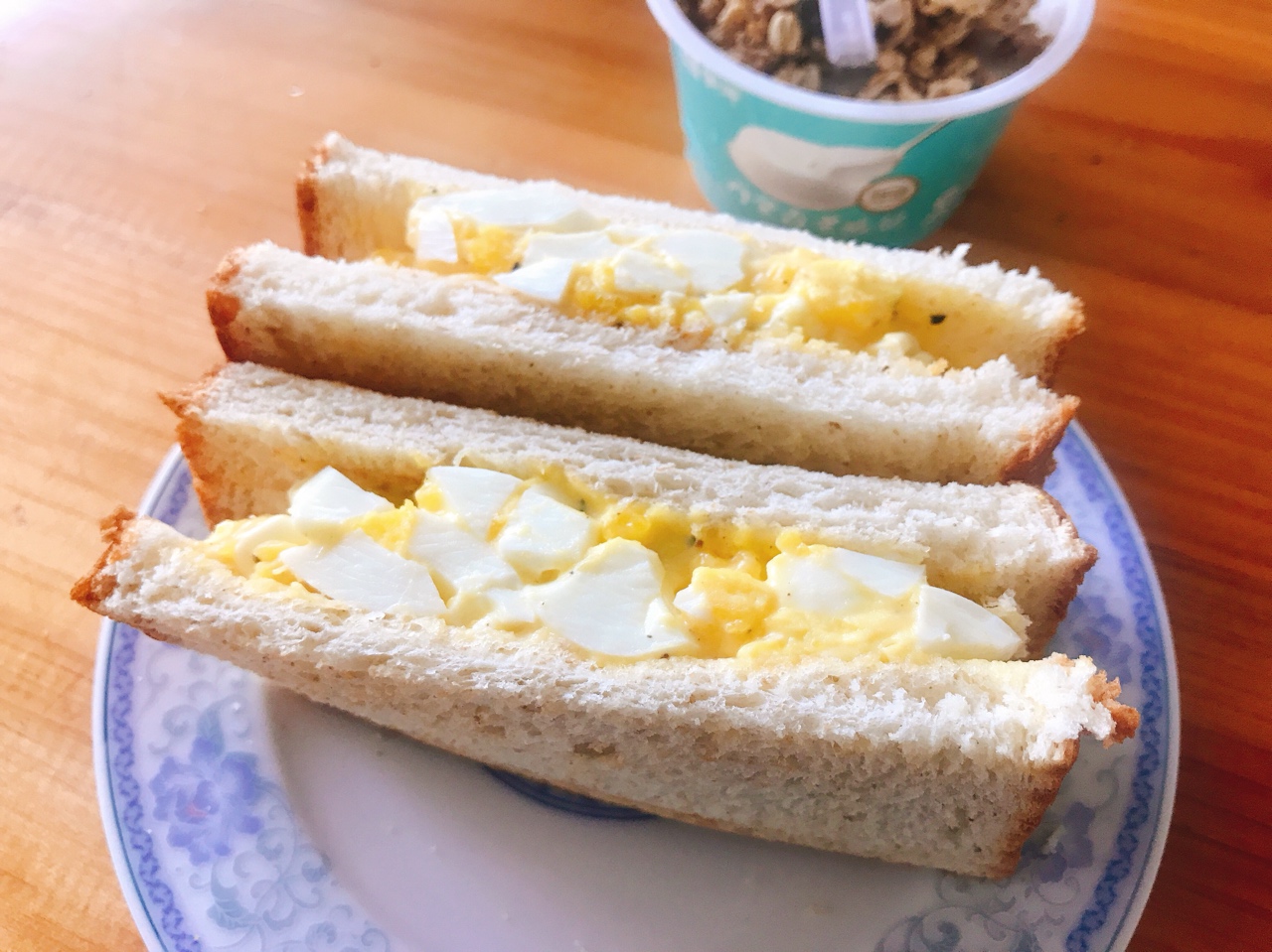 元气满满的阳光早餐【鸡蛋三明治】