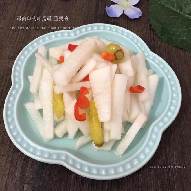 自制爽脆腌萝卜--夏日开胃小菜的做法