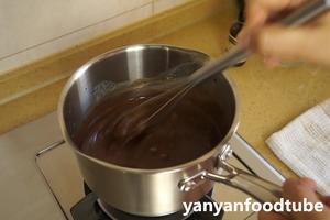 情人节巧克力布丁 Chocolate Pudding的做法 步骤4