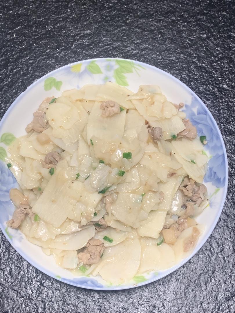 清炒淮山（山药）