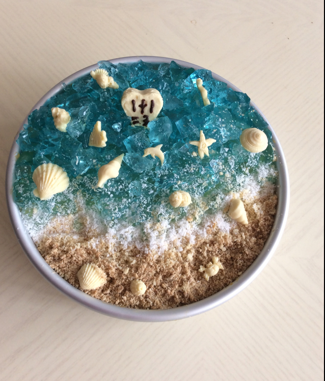 海洋酸奶慕斯蛋糕