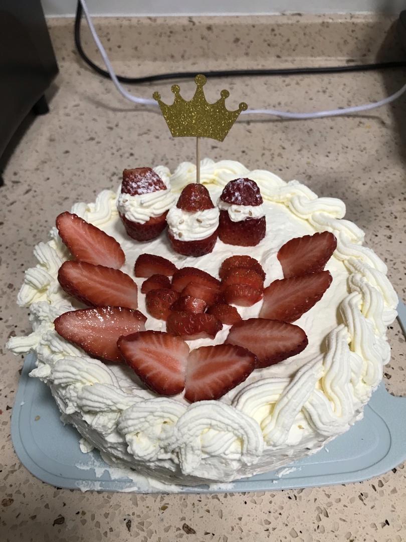 鲜奶油戚风杯子蛋糕（纸杯蛋糕）