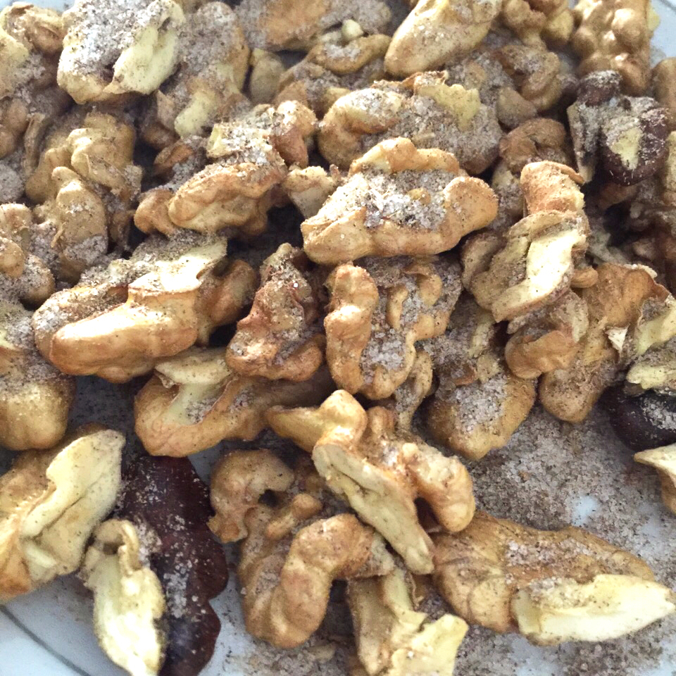 尛q做的椒盐核桃仁