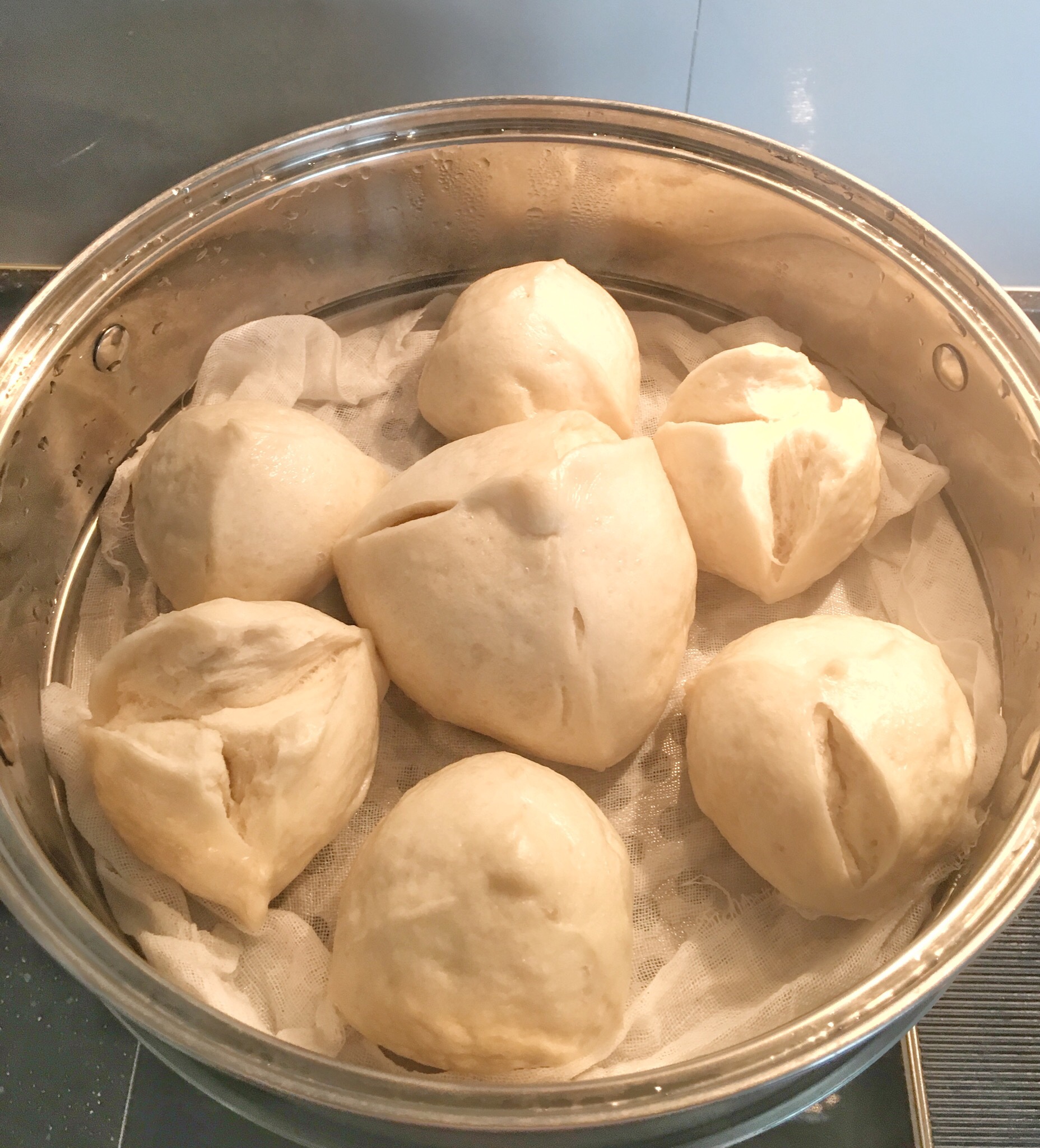 上海小囡-小美发酵馒头的做法 步骤8