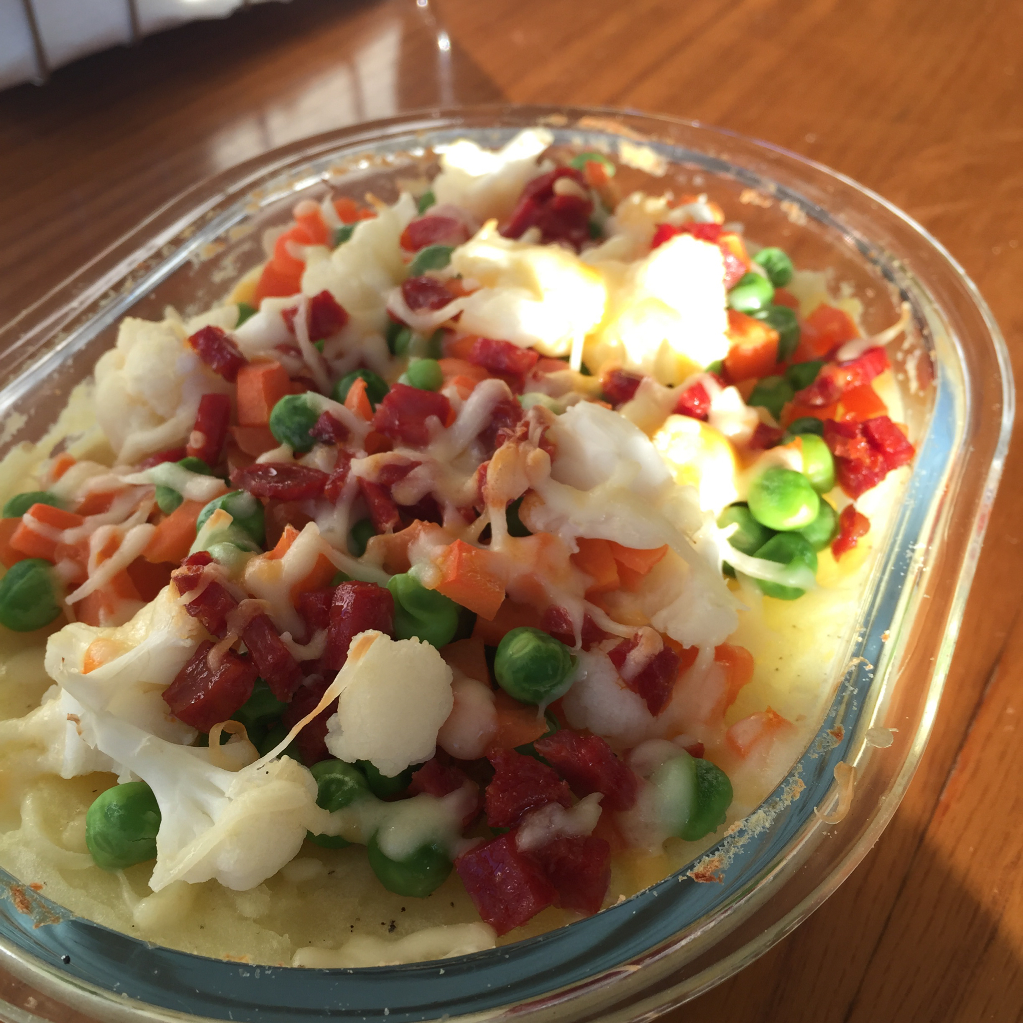 奶酪什蔬焗土豆泥