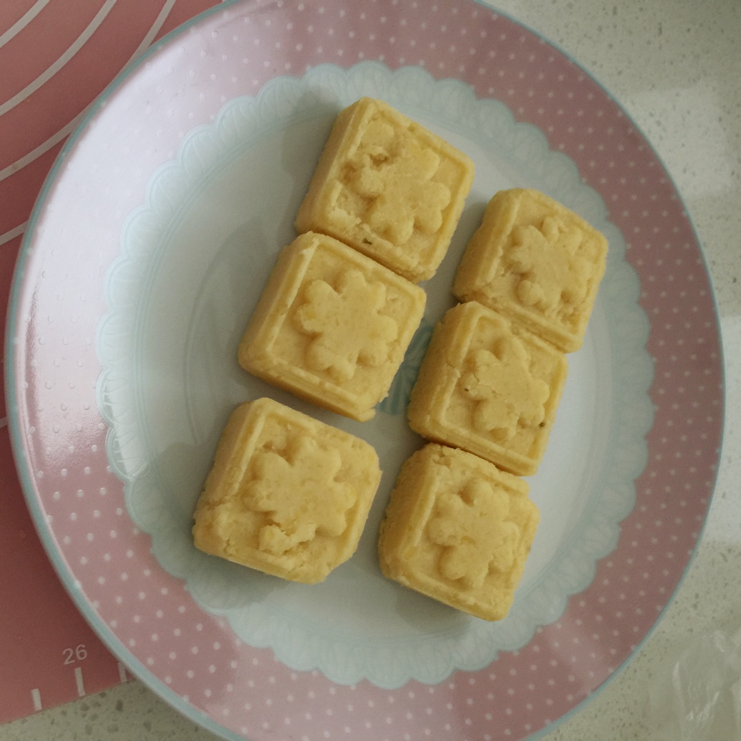 家庭无添加手工绿豆糕