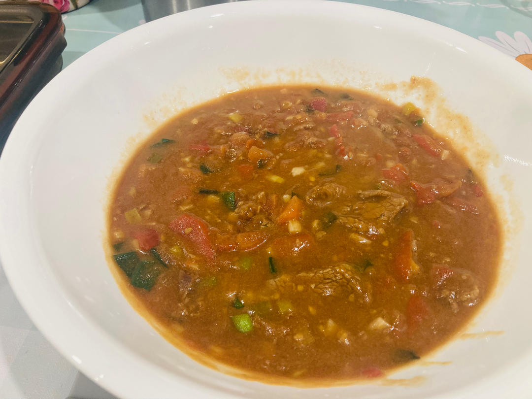 番茄滑牛肉的做法