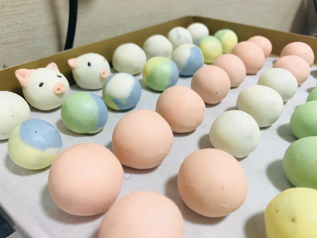 花生黑芝麻汤圆