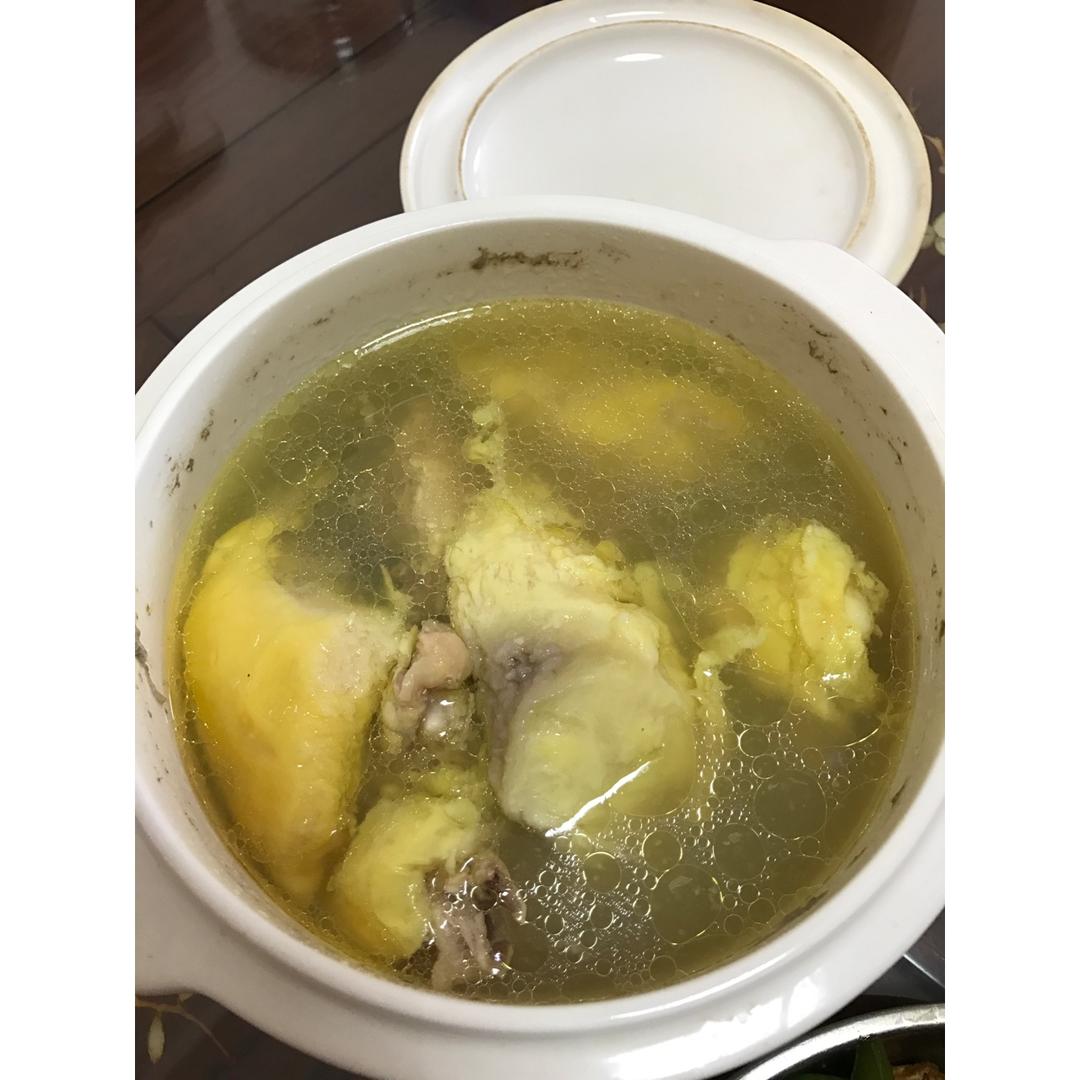 榴莲煲鸡