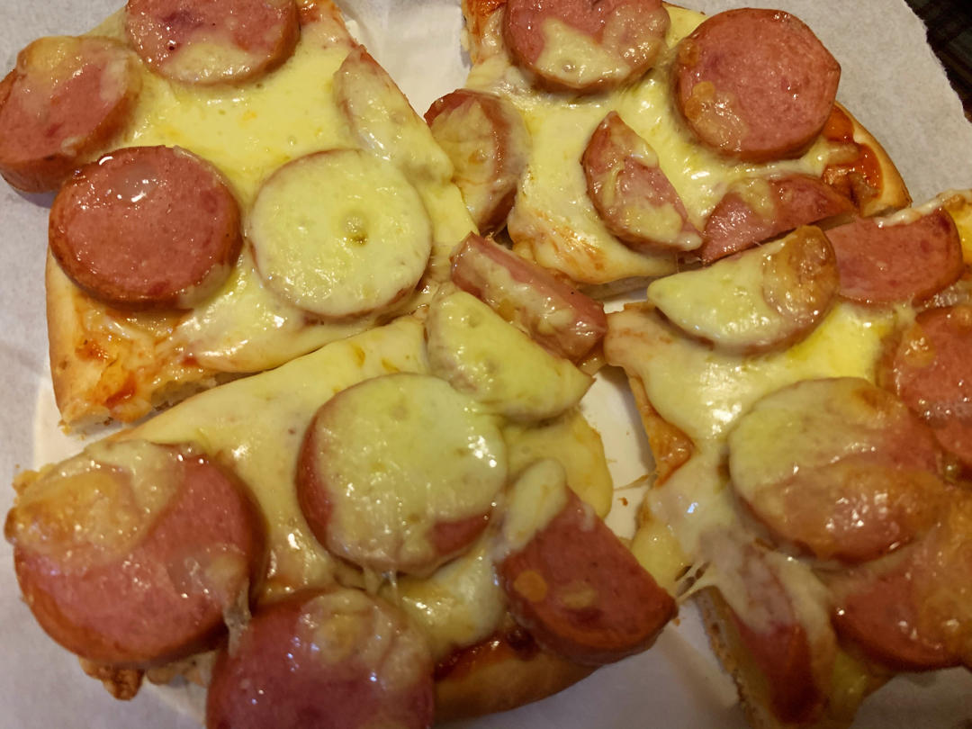 8寸披萨饼皮做法（🉑️厚🉑️薄，🉑️脆🉑️软）4张