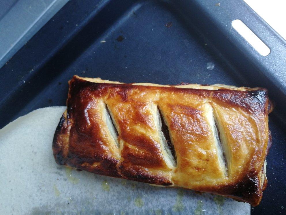 红豆派（现成酥皮内裹豆沙）