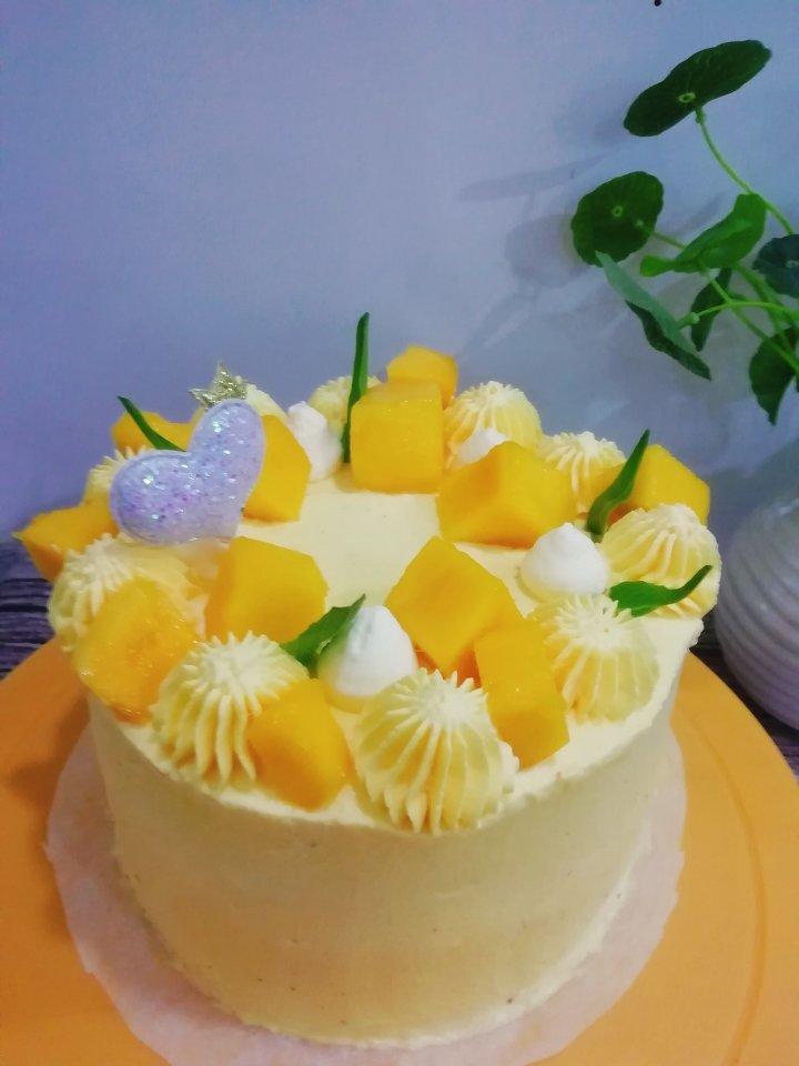 超好吃的【芒果冰淇淋蛋糕】私房配方大公开