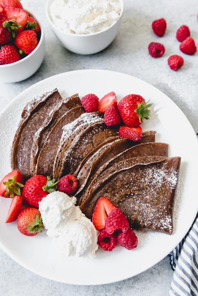 CHOCOLATE CREPES