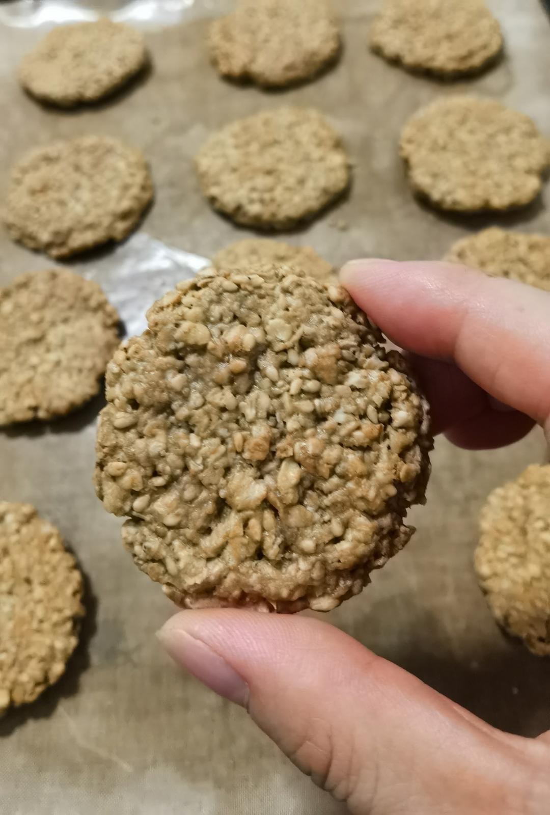 🔥酥掉渣的燕麦饼干🍪