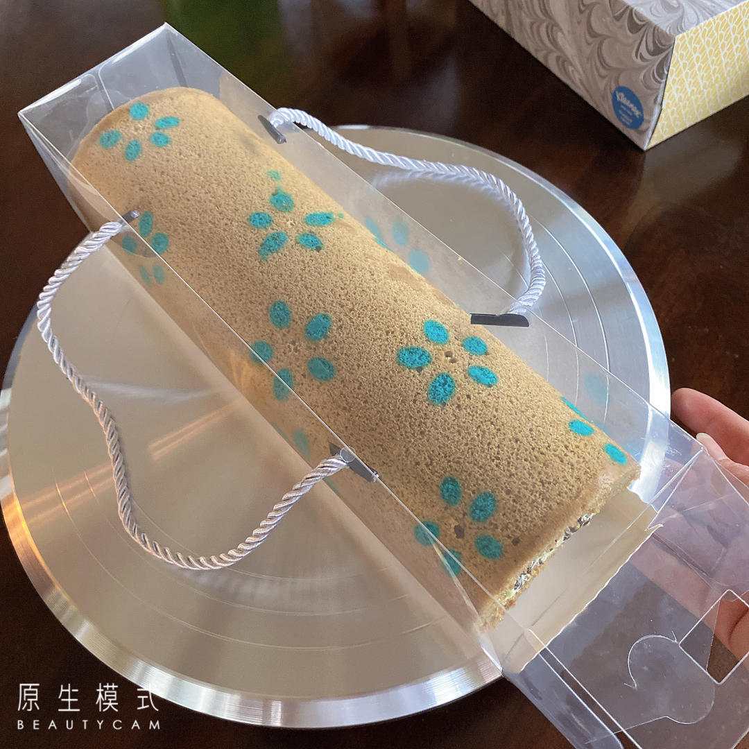 抹茶红豆蛋糕卷