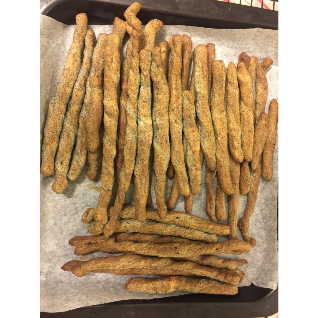 香甜芝麻面包棒~超级简单快手