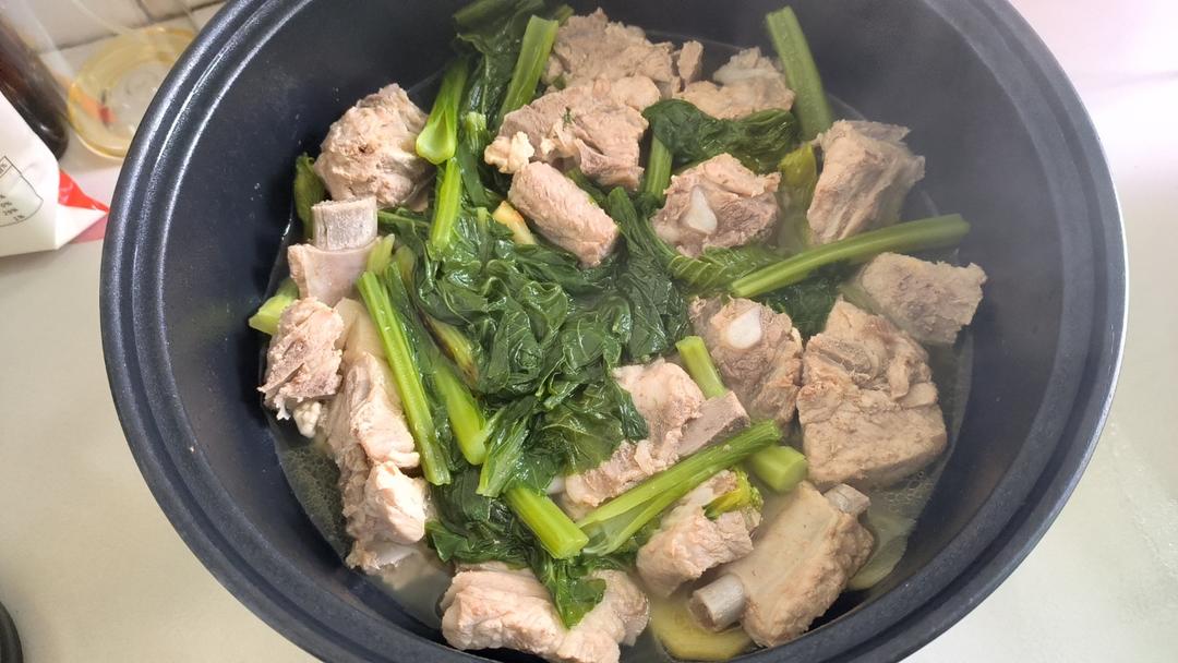 春菜排骨煲