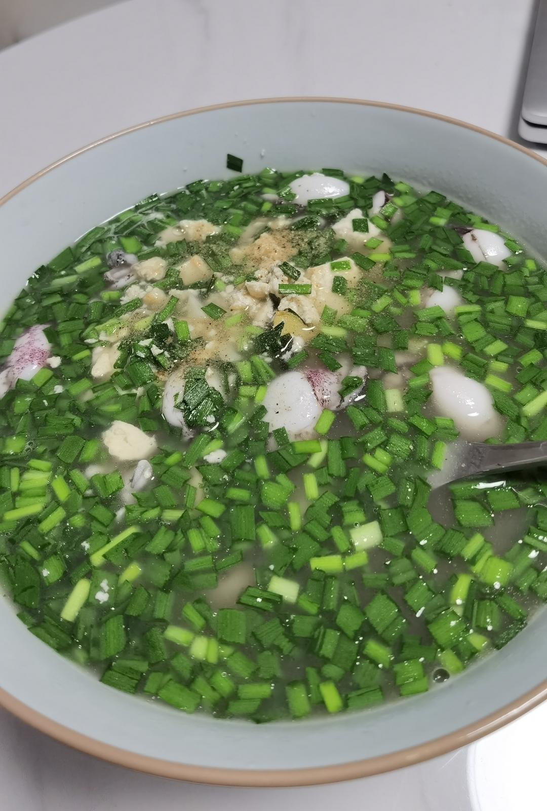 爆好吃的笔管炖豆腐