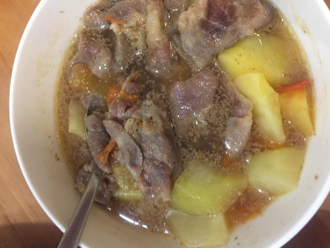 番茄土豆肥牛锅