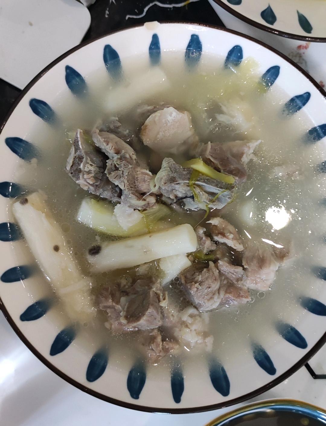 压力锅版山药排骨汤