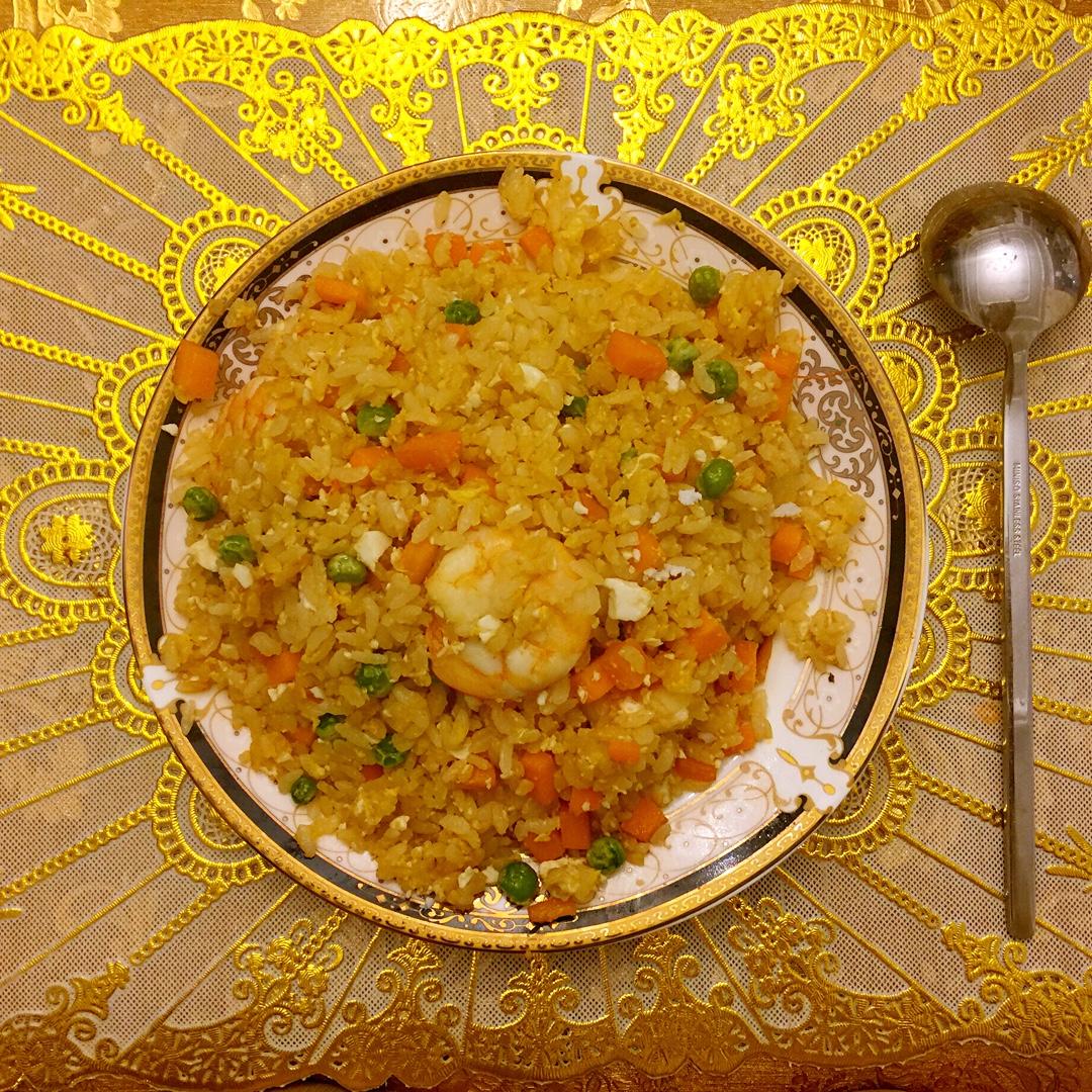 【耳光炒饭 & 烤茄子】