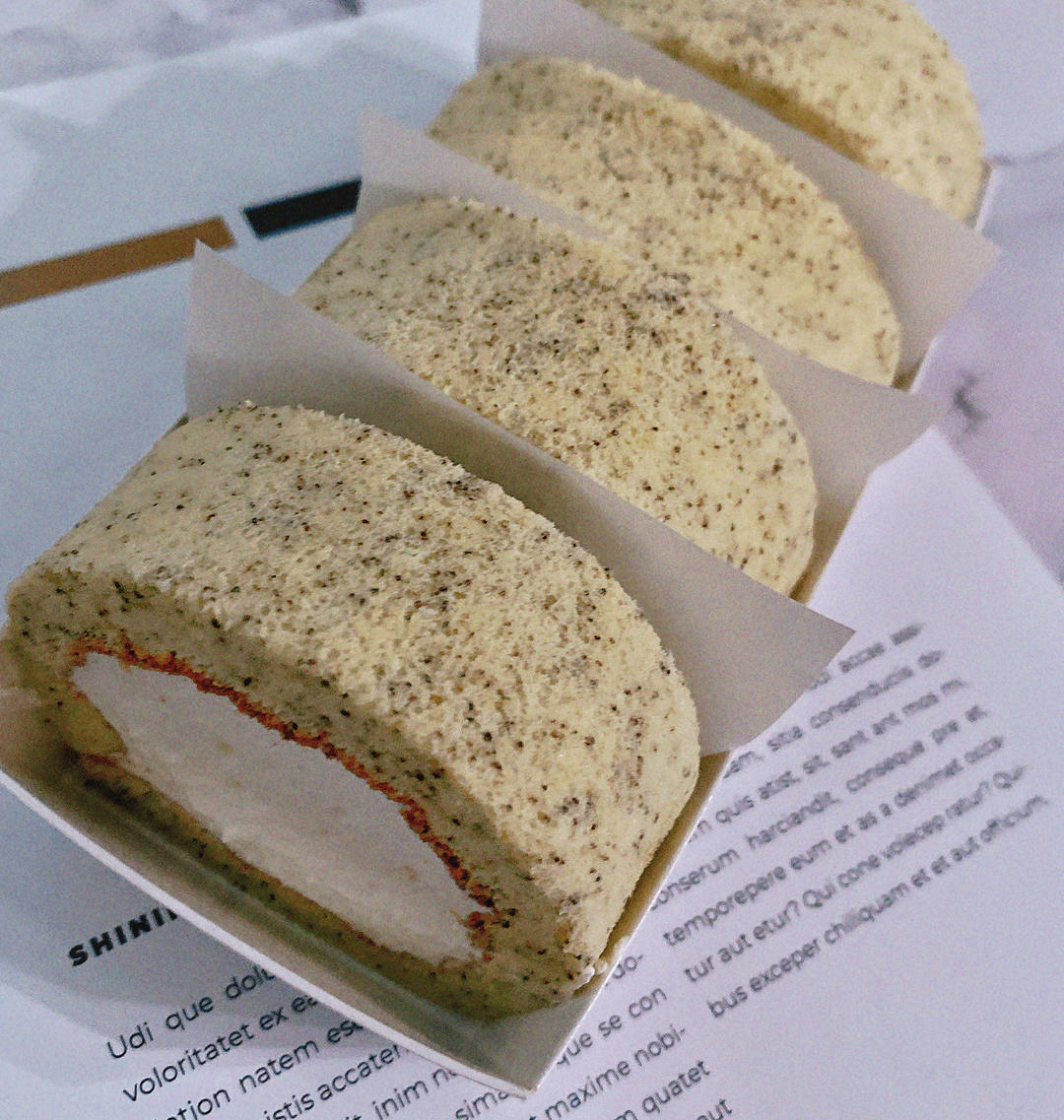 成功复刻山姆同款伯爵红茶蛋糕卷