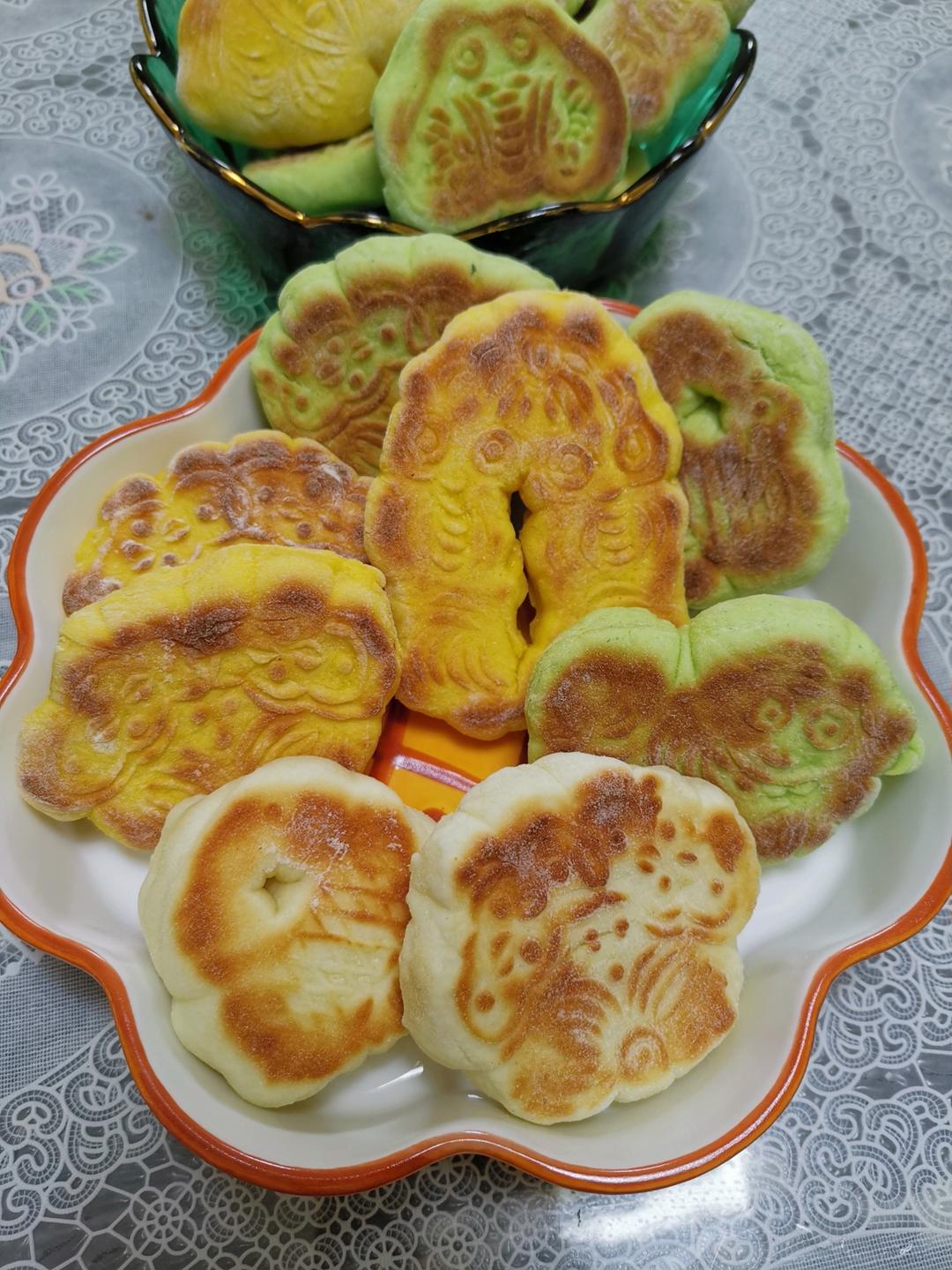 金灿灿的南瓜巧果