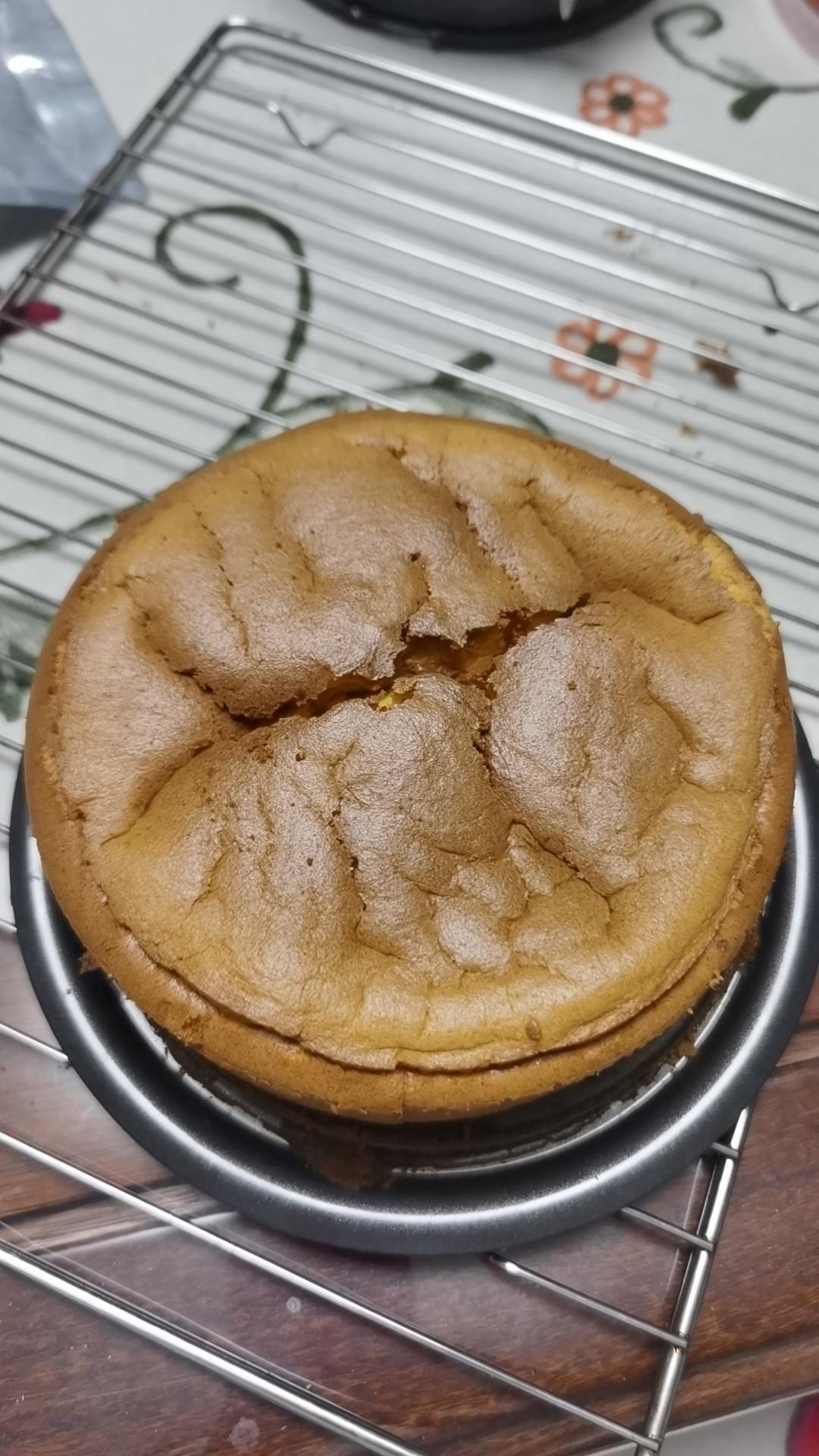 超柔软6寸戚风蛋糕(附8寸配方)零失败 超详细‼️含操作视频